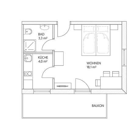 דירה Haus Obermoser *